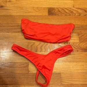 Victoria's Secret Bold Orange Bikini